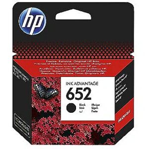 Hewlett Packard INK CARTRIDGE BLACK NO.652/F6V25AE HP F6V25AE 0889296160939