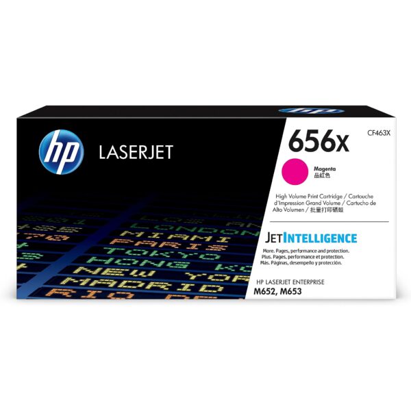 Hewlett Packard LASERJET TONER CRTG 656X HIGH YIELD MAGENTA CF463X 0889894325488