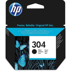 Hewlett Packard HP 304 Ink Cartridge Black N9K06AE#BA3 0889894860767