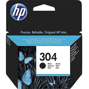 Hewlett Packard HP 304 Black Original Ink Cartridge (120 pages) N9K06AE 0889894860774