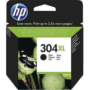 Hewlett Packard HP 304XL Black Original Ink Cartridge (300 pages) N9K08AE 0889894860828