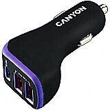 Canyon Universal 3xUSB car adapter