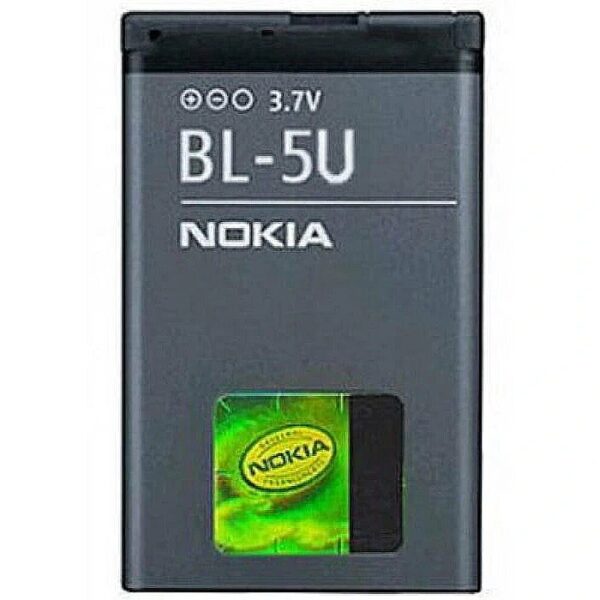 Nokia BL-5U Battery  Li-Ion 1100mAh BL-5U