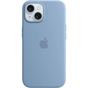 Apple iPhone 15 Silicone Case with MagSafe - Winter Blue MT0Y3ZM/A 194253939511