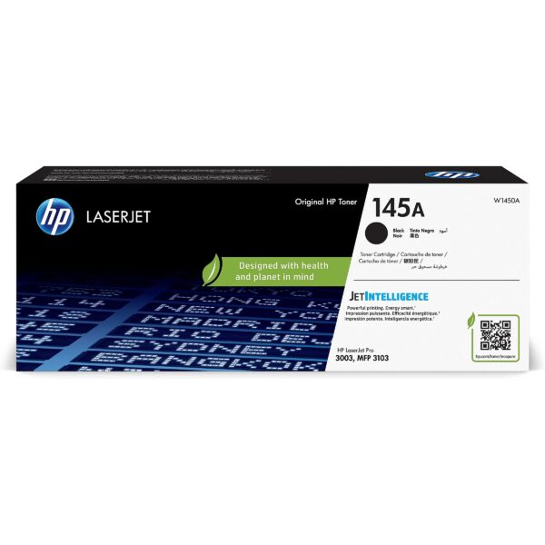 Hewlett Packard HP 145A Black Original LaserJet Toner Cartridge W1450A 194850740978