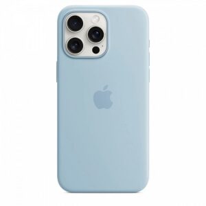 Apple Silicone Case with MagSafe for iPhone 15 Pro Max - Light Blue MWNR3ZM/A 195949505805