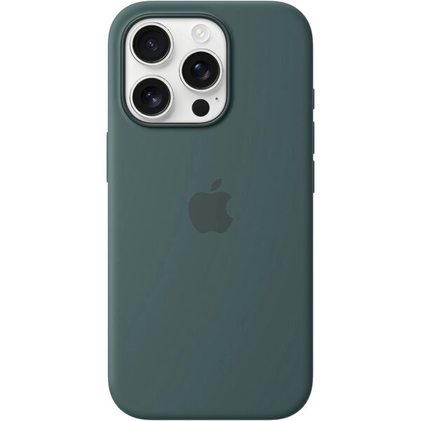 Apple iPhone 16 Pro Silicone Case with MagSafe - Lake Green MYYR3ZM/A 195949885402