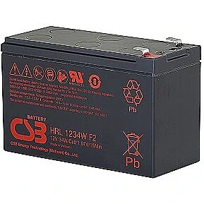 CSB Valve Regulated Lead Acid Battery HRL1234WF2FR 12 V