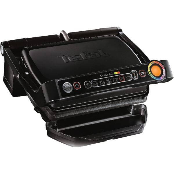 Tefal OptiGrill+ GC712834 Contact grill 2000 W Black GC712834 3016661150074