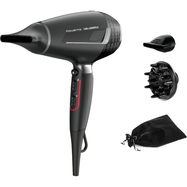 Rowenta KARL LAGERFELD K/ Pro Stylist CV888L Hair Dryer CV888L 3121040085332