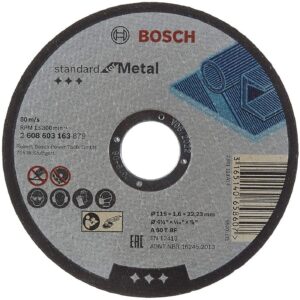 Bosch Bosch cutting disc Standard for Metal 115 x 1.6 mm (A 60 T BF) 2608603163 3165140658607