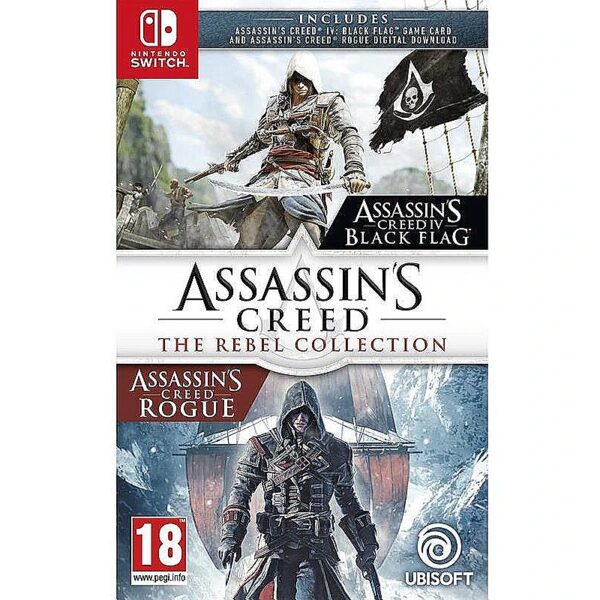 Ubisoft Switch game Assassin&apos;s Creed: Black Flag + Rogue SWAC 3307216148364