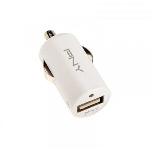 PNY Technologies PNY USB Fast Car Charger Weiß 12V 2.4 Amp P-P-DC-UF-W01-RB 3536401520894