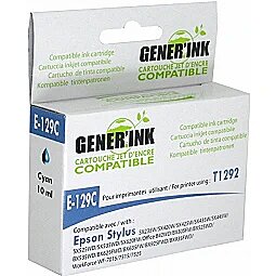 Generink Tintes kārtridžs GenerInk Epson T1292C Cyan E-129C-GI 3584770702496