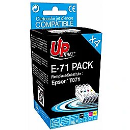 Uprint E-71 BK/ C/ M/ Y 4 Pack E-71-4PACK-UP 3584770723576