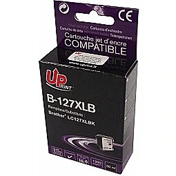 Uprint Brother LC127XLB Black B-127XL-B-UP 3584770882921