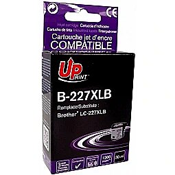 Uprint Tintes kārtridžs UPrint Brother B-227XLB Black B-227XLB-UP 3584770889814