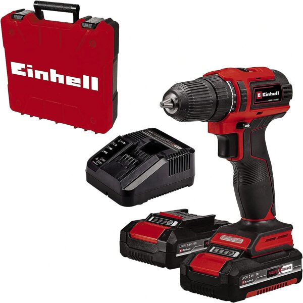 Einhell Cordless drill TE-CD 18/40 Li BL (red/black