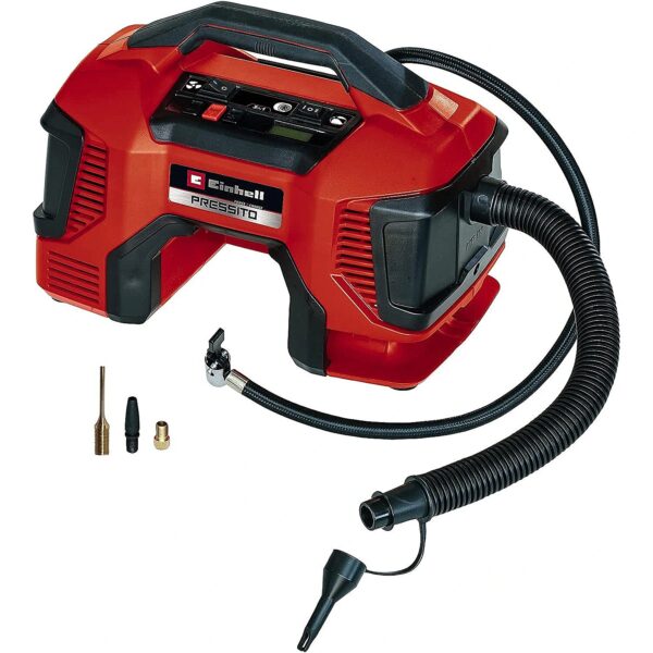 Einhell Cordless compressor PRESSITO 18/21 (red/black