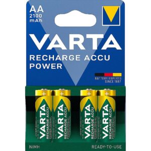 VARTA HR6 AA Recharge Accu Power 2100 mAh 56706 Rechargeable batteries 4 pc(s) Green