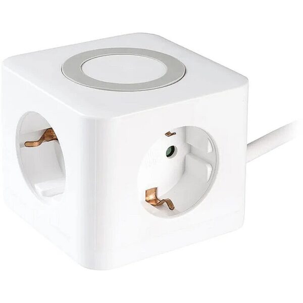 Vivanco Power Cube 3-Way USB-A/C 1.4m (39619) 39619 4008928396195