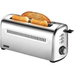 Unold Long Slot Toaster 4er Retro 38366 (stainless steel) 38366 4011689383663