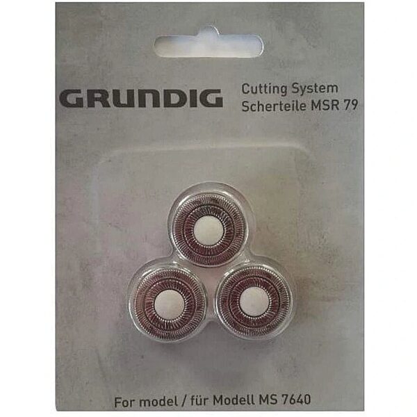 Grundig replacement cutting head MSR79 (silver