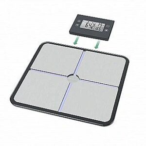 Medisana BS 460 body analysis scales with removable display (stainless steel/black) 40482 4015588404825