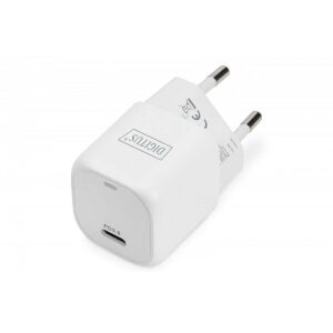 Digitus 20W USB-C MINI CHARGING ADAPTER PD 3.0 WHITE DA-10060 4016032482703