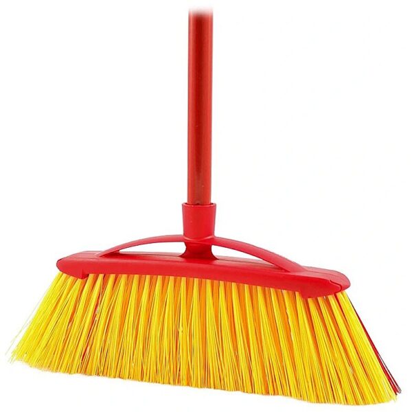 Vileda Broom VILEDA 2in1 Garden Outdoor (red/yellow) 128763 4023103105140