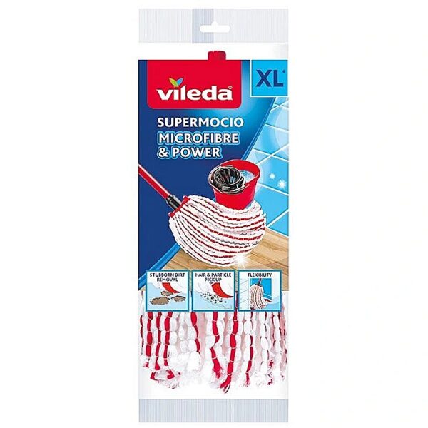 Vileda Mop Refill Vileda Microfibre & Power 157919 4023103203730