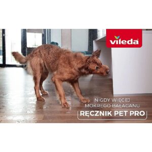 Vileda Ręcznik z mikrofibry dla zwierząt Vileda PET PRO M 172650 4023103240247