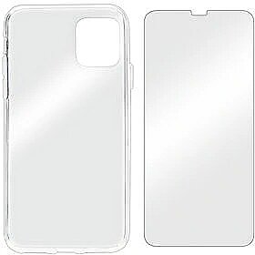 E.V.I.	 DISPLEX REAL GLASS + CASE F/ IPHONE 11 01147 4028778107253