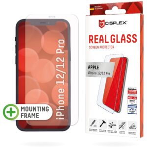 E.V.I.	 DISPLEX REAL GLASS CLEAR F/ APPLE IPHONE 12/12 PRO 01305 4028778110468