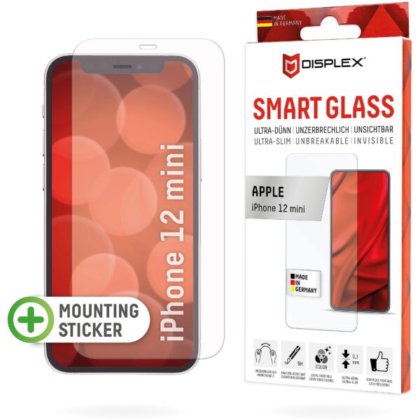 E.V.I.	 DISPLEX SMART GLASS APPLE IPHONE 12 MINI 01630 4028778117115