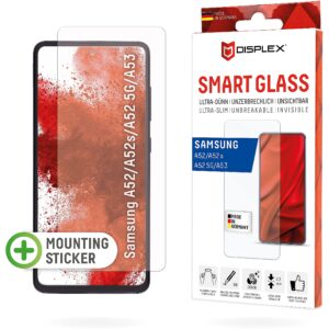 Displex Smart Glass (9H) für Samsung Galaxy A52/A52(s) 5G/A53 5G Montagesticker