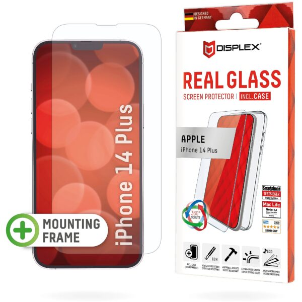 E.V.I.	 DISPLEX GLAS + CASE FUER APPLE IPHONE 14 PLUS 01712 4028778118273