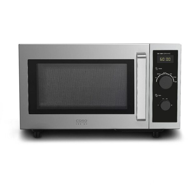 Caso Ceramic Microwave | CM 1000 | Free standing | 1000 W | Stainless Steel/Black 03081 4038437030815