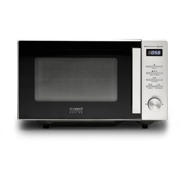 Caso Ceramic Gourmet Microwave Oven M 20 Free standing 700 W Silver 03321 4038437033212