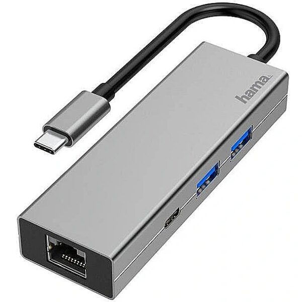 Hama USB adapter Hama USB-C multiport adapter (4 ports) 00200108 4047443436801