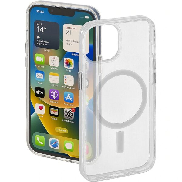 Hama Cover MagCase safety Iphone 14 transparent 215516 4047443494689