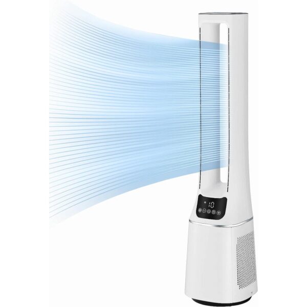 Midea | Bladeless Fan with Air purifier | MFP-120 | Stand fan | White | Diameter 15 cm | Number of speeds 10 | Oscillation | Yes | Timer MFP-120 (WH) 4048164114207