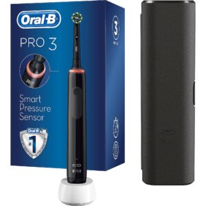 Braun D505.513.3X Oral-B PRO3 3500 Black Elektriskā Zobu Birste D505.513.3X 4210201291565