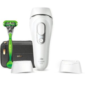 Braun hair removal device PL5145 Silk-expert Pro 5 + Gillette shaver