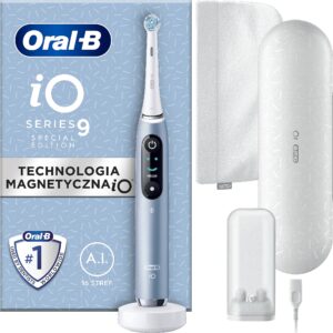 Braun IOM9.1A1.1ADH Oral-B iO9 Elektriskā Zobu Birste Aqua Marine Special Edition IOM9.1A1.1ADH 4210201422082