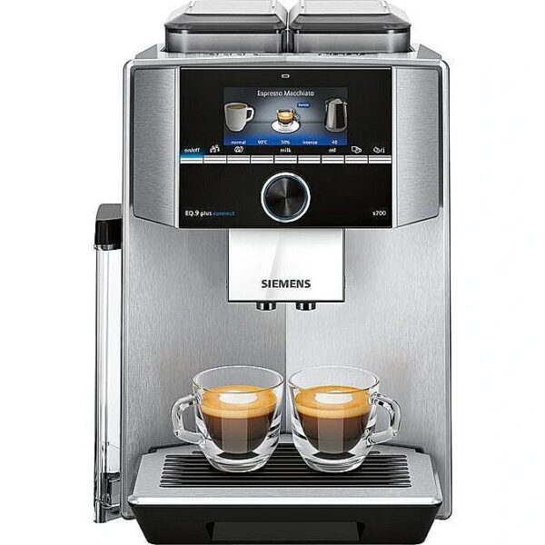 Siemens EQ.9 TI9573X1RW coffee maker Fully-auto Drip coffee maker 2.3 L TI9573X1RW 4242003832691