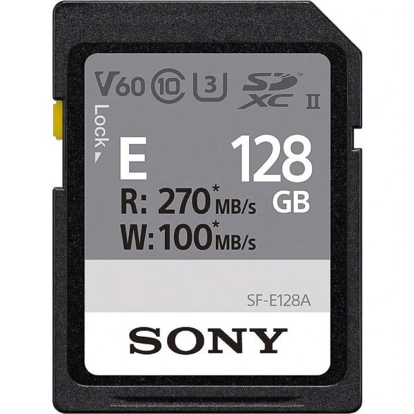 Sony memory card SDXC 128GB E UHS-II C10 U3 V60 SFE128A.AE 4548736147409