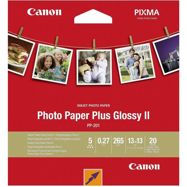 Canon photo paper PP-201 13x13 glossy 265g 20 sheets 2311B060 4549292071498