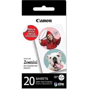 Canon photo paper Zink Circle 20 sheets (ZP-2030-2C-20) 4967C003 4549292192353