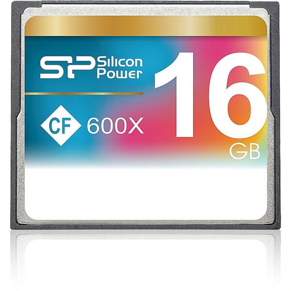 Silicon Power memory card CF 16GB 600x SP016GBCFC600V10 4712702614657